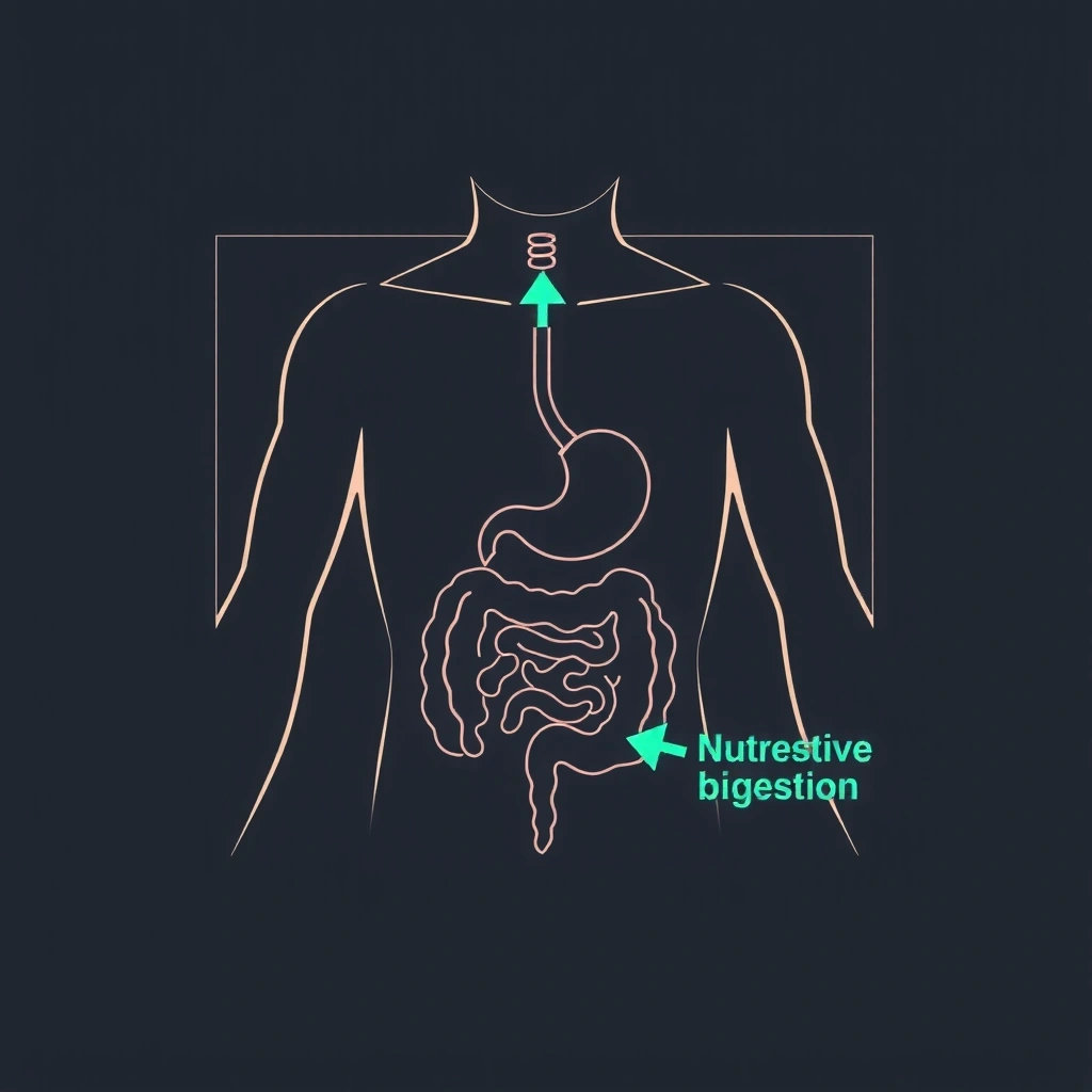 Schéma d'absorption des nutriments